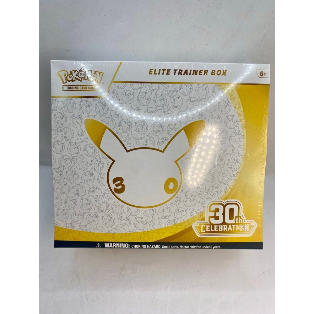 Pokémon 30th Anniversary Celebration Elite Trainer Bx ETB TCG Sealed New in hand